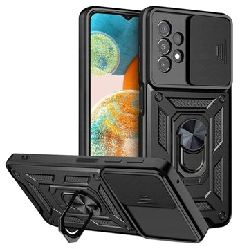 Samsung Galaxy A52 5G/A52s 5G Defender Slide Hybrid Cover - Sort