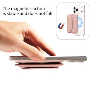 Aftagelig MagSafe-kortholder / RFID-blokerende pung - pink