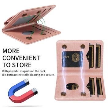 Aftagelig MagSafe-kortholder / RFID-blokerende pung - pink