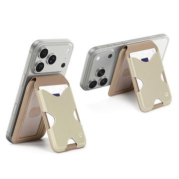 Dux Ducis Papo RFID-blokerende magnetisk kortholder og stativ - MagSafe-kompatibel - Khaki