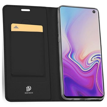Dux Ducis Skin Pro Samsung Galaxy S10e Flip Cover - Sort