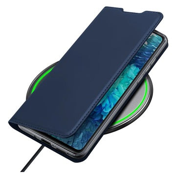 Dux Ducis Skin Pro Samsung Galaxy S20 FE Flip Cover - Blå