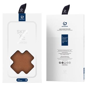 Dux Ducis Skin X2 iPhone 14 Plus Flip Cover - Brun
