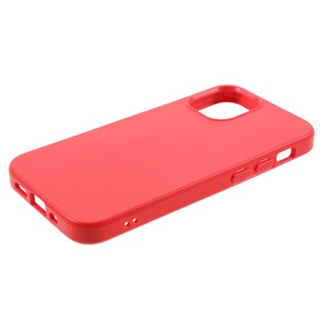 Saii Eco Line iPhone 12 Mini Biologisk Nedbrydeligt Cover - Rød