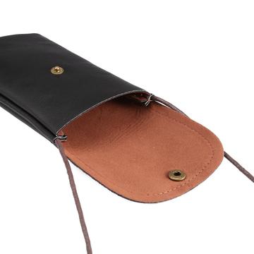 Moderigtigt Universal Taske / pouch med Rem - 16.5x9.5cm - sort
