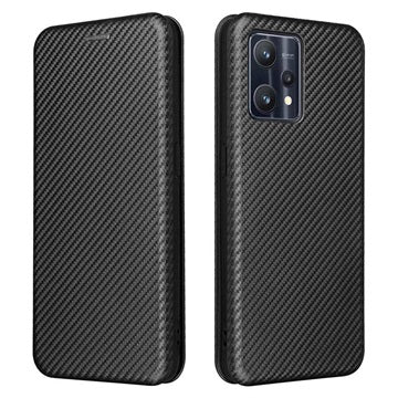 OnePlus Nord CE 2 Lite 5G Flip Cover - Karbonfiber - Sort
