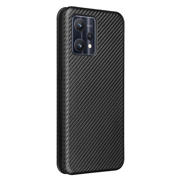 OnePlus Nord CE 2 Lite 5G Flip Cover - Karbonfiber - Sort