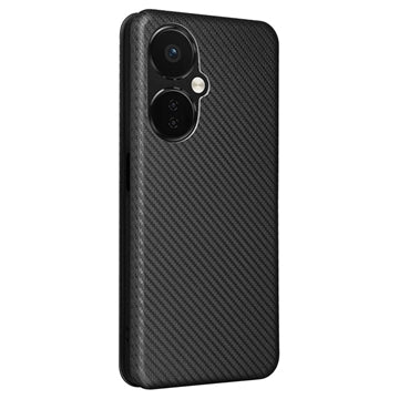 OnePlus Nord CE 3 Lite/N30 Flip Cover - Karbonfiber - Sort