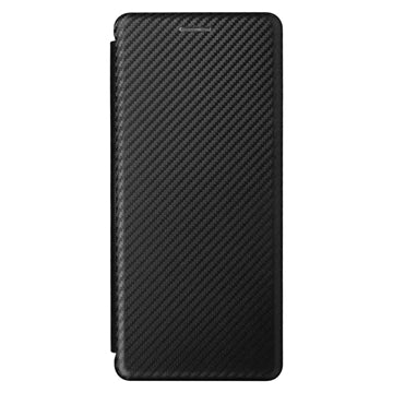 Sony Xperia 5 IV Flip Cover - Karbonfiber - Sort