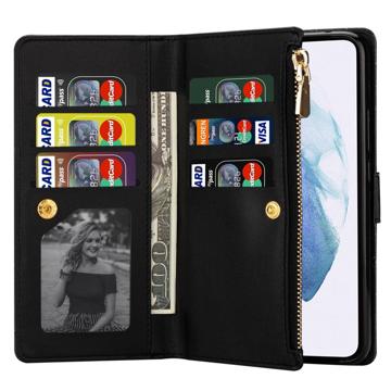 Starlight Series Samsung Galaxy S23 5G Pung Taske - Sort