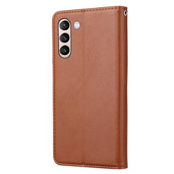 Card Set Series Samsung Galaxy S23+ 5G Pung Taske - Brun