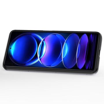 Xiaomi Redmi Note 12 Pro Hybrid Cover med Ring Holder - Blå