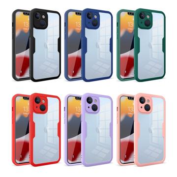 Anti-Shock 360 iPhone 14 Hybrid Cover - Sort