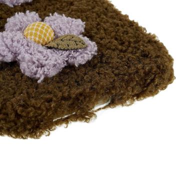 Fluffy Flower Serie iPhone 14 Plus TPU Cover - Brun