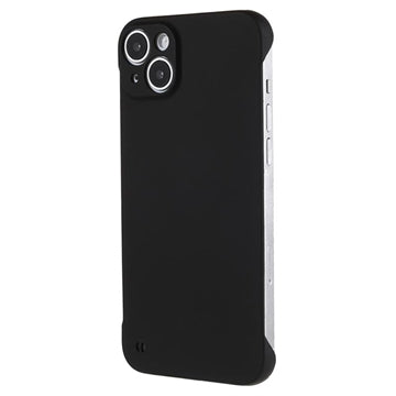 iPhone 13 Plastik Cover Uden Sider - Sort