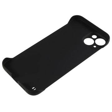 iPhone 13 Plastik Cover Uden Sider - Sort