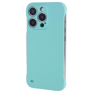 iPhone 14 Pro Max Plastik Cover Uden Sider - Babyblå