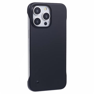 iPhone 16 Pro Max Plastik Cover Uden Sider - Sort