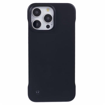 iPhone 16 Pro Max Plastik Cover Uden Sider - Sort