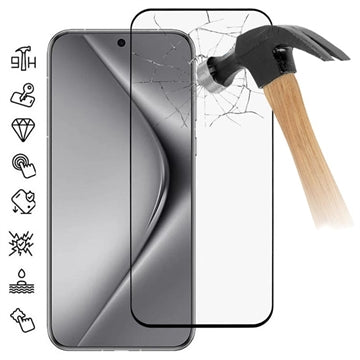 Huawei Pura 70 Pro/70 Ultra Skærmbeskyttelse Hærdet Glas - 9H - Full Fit - Sort Kant