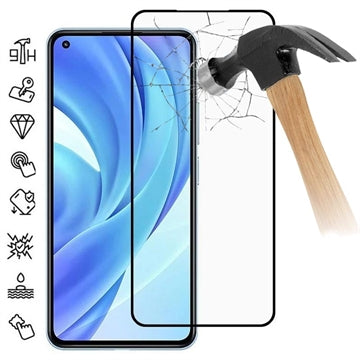 Xiaomi Mi 11 Lite 5G Skærmbeskyttelse Hærdet Glas - 9H - Full Fit - Sort Kant