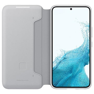 Samsung Galaxy S22+ 5G Smart LED View Cover EF-NS906PJEGEE - Lysegrå