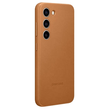 Samsung Galaxy S23+ 5G Læder Cover EF-VS916LAEGWW - Kamel