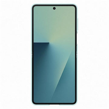 Samsung Galaxy Z Flip7 Silikone Cover med Ring EF-PF766TMEGWW - Lys cyan
