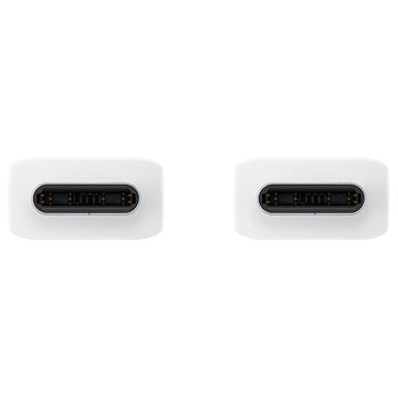 Samsung USB-C / USB-C Kabel EP-DX510JWEGEU - 5A, 1.8m - Hvid