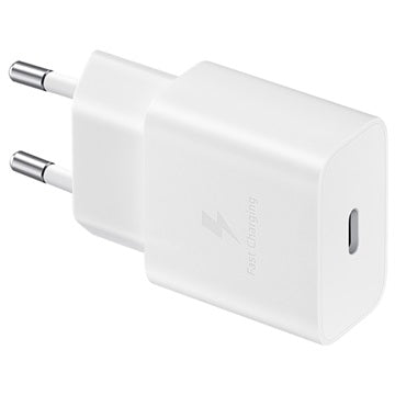 Samsung Hurtig Rejseoplader & USB-C Kabel EP-T1510XWEGEU - 15W - Hvid