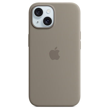 iPhone 15 Apple Silikone Cover med MagSafe MT0Q3ZM/A - Ler