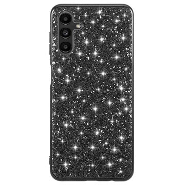 Glitter Series Samsung Galaxy A13 5G Hybrid Cover - Sort