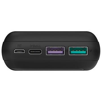 Goobay Fast Charge Powerbank - 20000mAh - Sort