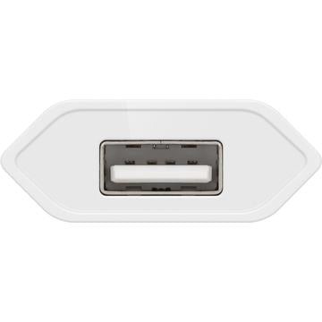 Goobay USB-oplader med lynkabel - MFi-certificeret - hvid