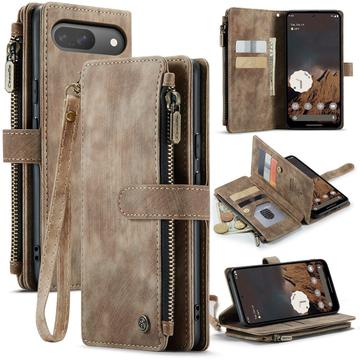 Google Pixel 10/10 Pro Caseme C30 Multifunktionel Pung - Brun