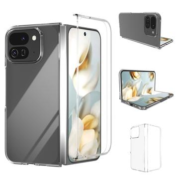 Google Pixel 10 Pro Fold Plastik Cover - Gennemsigtig