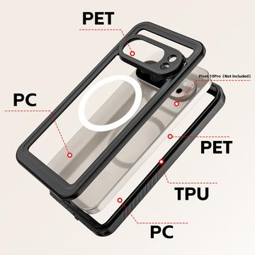 Google Pixel 10 Pro Redpepper FS IP68 Vandtæt Cover - Sort