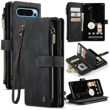 Google Pixel 10 Pro XL Caseme C30 Multifunktionel Pung - Sort