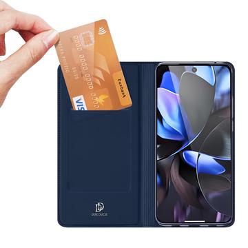 Google Pixel 10 Pro XL Dux Ducis Skin Pro Flip Cover - Blå
