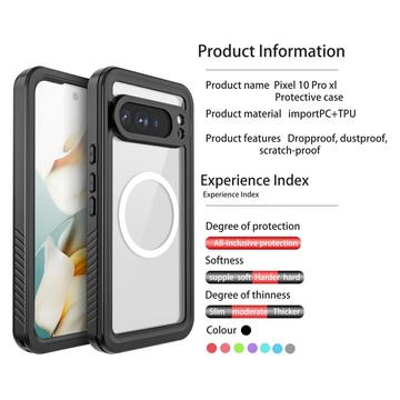 Google Pixel 10 Pro XL Redpepper FS IP68 Vandtæt Cover - Sort