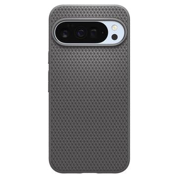 Google Pixel 10 Pro XL Spigen Liquid Air Mag MagSafe TPU Cover - marmorgrå