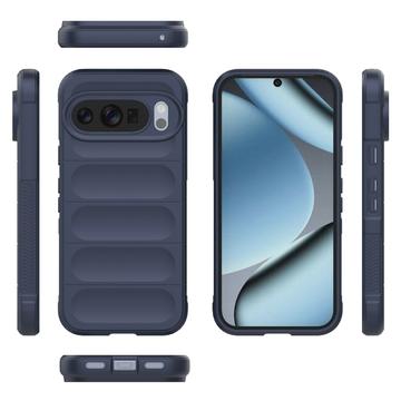 Google Pixel 10/10 Pro Rugged TPU Cover - Mørkeblå