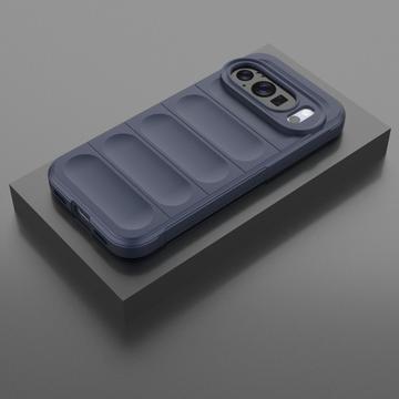 Google Pixel 10/10 Pro Rugged TPU Cover - Mørkeblå