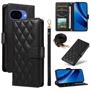 Google Pixel 10a Luksus Vatteret Pung - sort