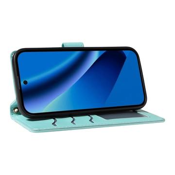 Google Pixel 10a Luksus Vatteret Pung - grøn
