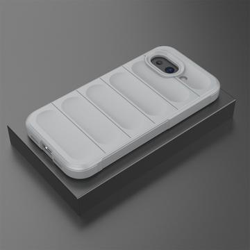 Google Pixel 10a Rugged TPU Cover - Lysegrå