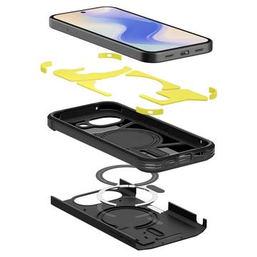 Google Pixel 10a Spigen Tough Armor Mag Cover - sort