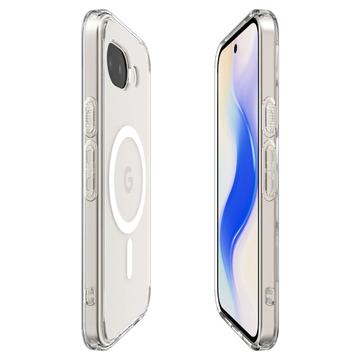 Google Pixel 10a Spigen Ultra Hybrid Mag Cover - Hvid / Klar