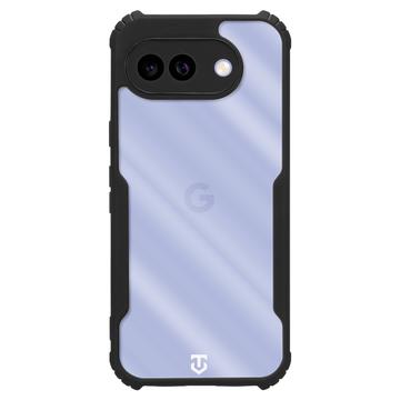 Google Pixel 10a Tactical Quantum Stealth Cover med forstærkede hjørner - klar / sort