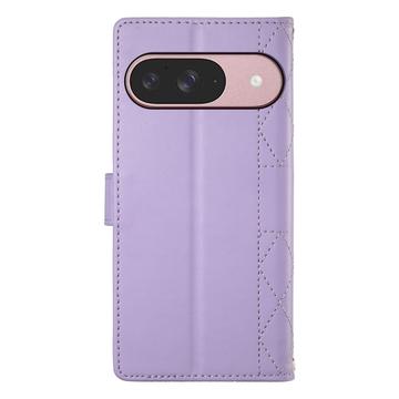Google Pixel 11/11 Pro Luksus Vatteret Pung - lilla